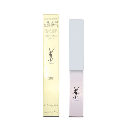 Yves Saint Laurent Rouge Pur Couture The Slim Glow Matte Lipstick 202 Insurgent Red