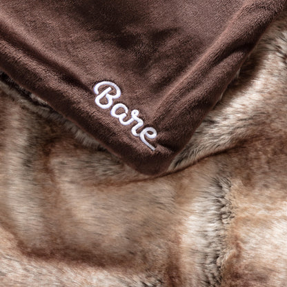Bare Home Faux Fur Blanket