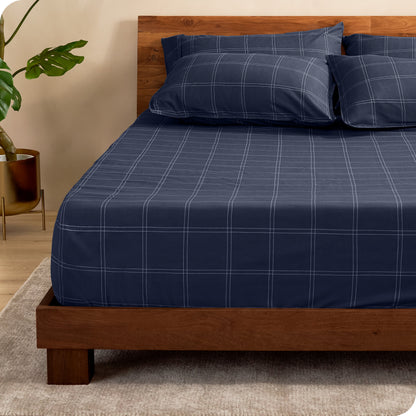 Bare Home Double Brushed Fitted Sheet