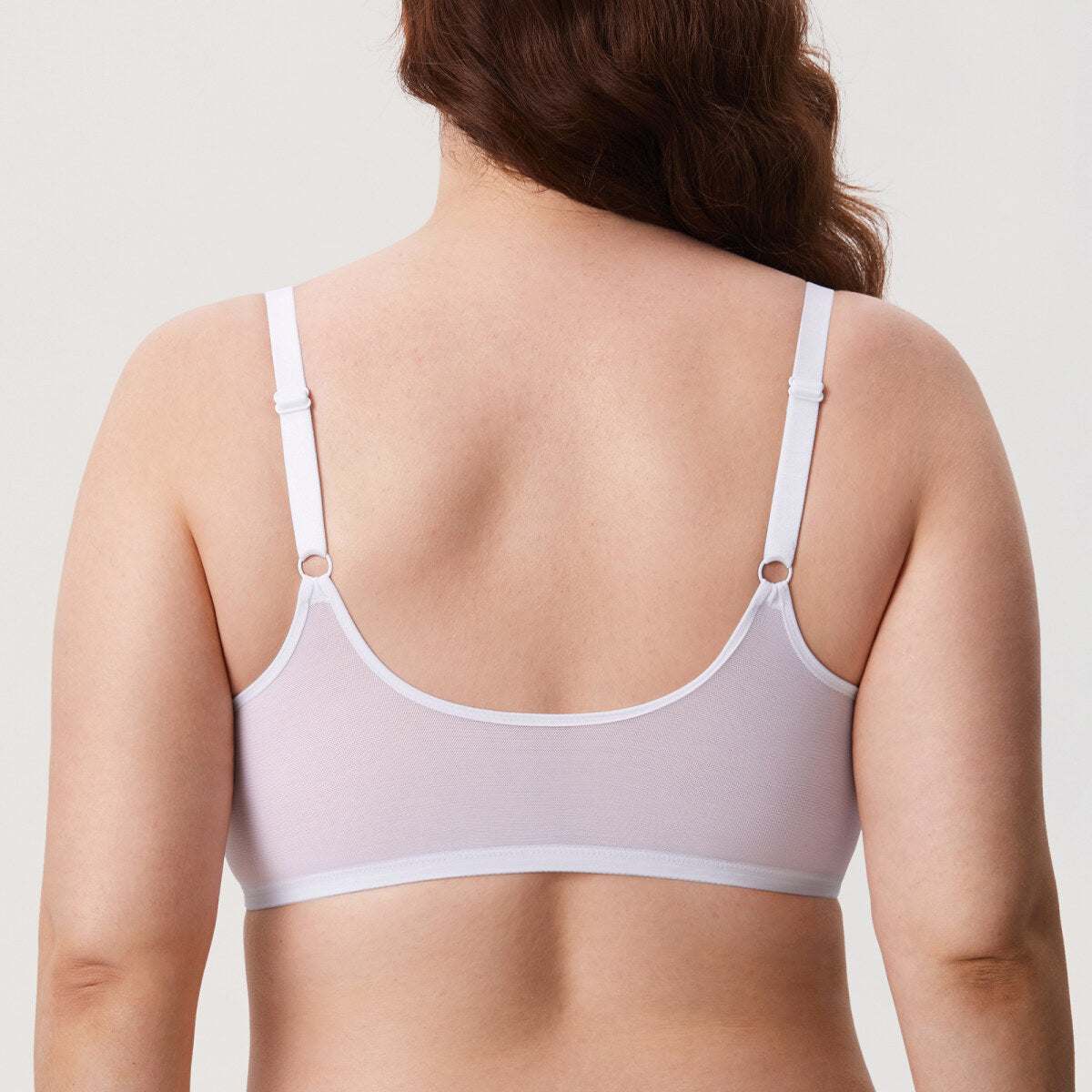 Front Closure Lace Underwire Plunge Bra