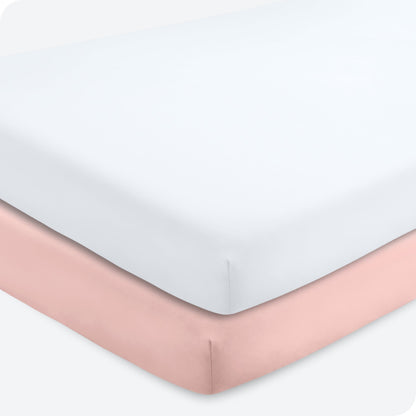 Bare Home Fitted Crib Microfiber Sheet