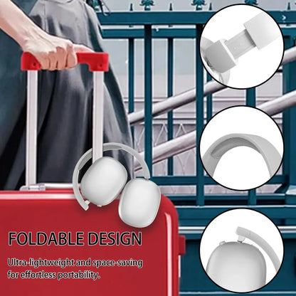 Foldable Wireless Headset with Rotary Control