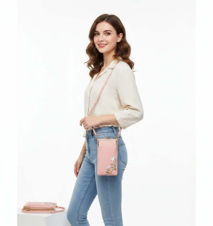 Clip Zip Crossbody Wallet