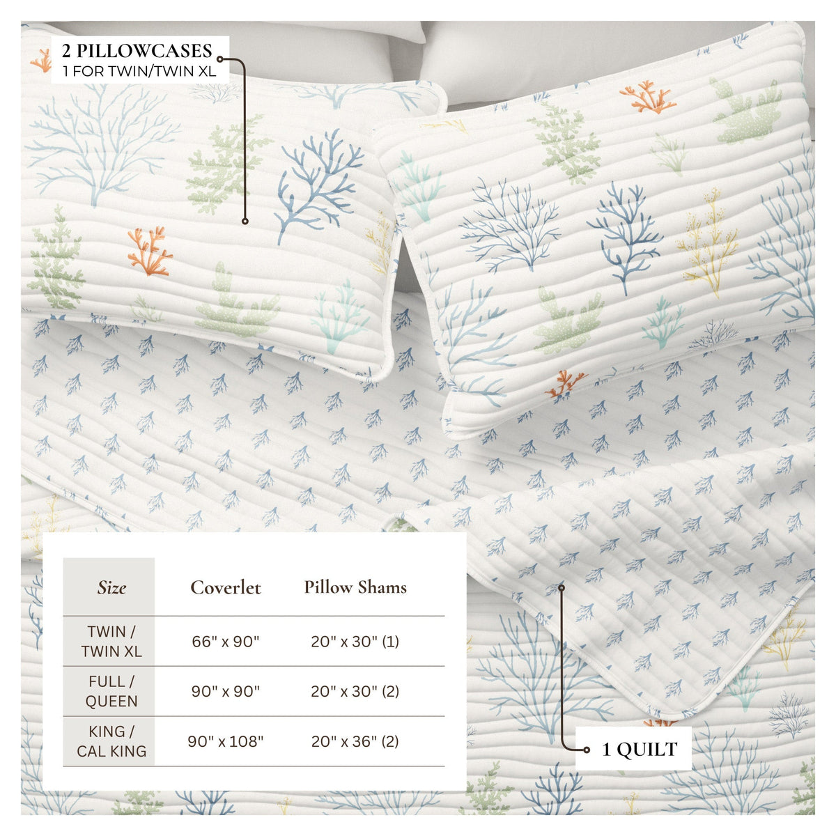 Coastal Quilt - Maldives Collection