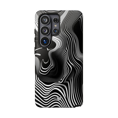 ABSTRACT ZEBRA STRIPES | Tough Phone Case