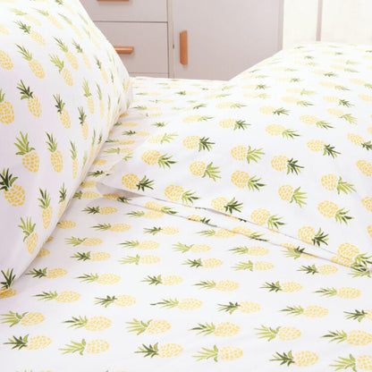 Elegant Comfort 6-Piece Tropical Pattern Bed Sheet Set - Soft as a Hotel Premium Quality