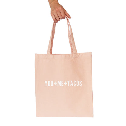 Frankie Jean You + Me + Tacos Tote Bag