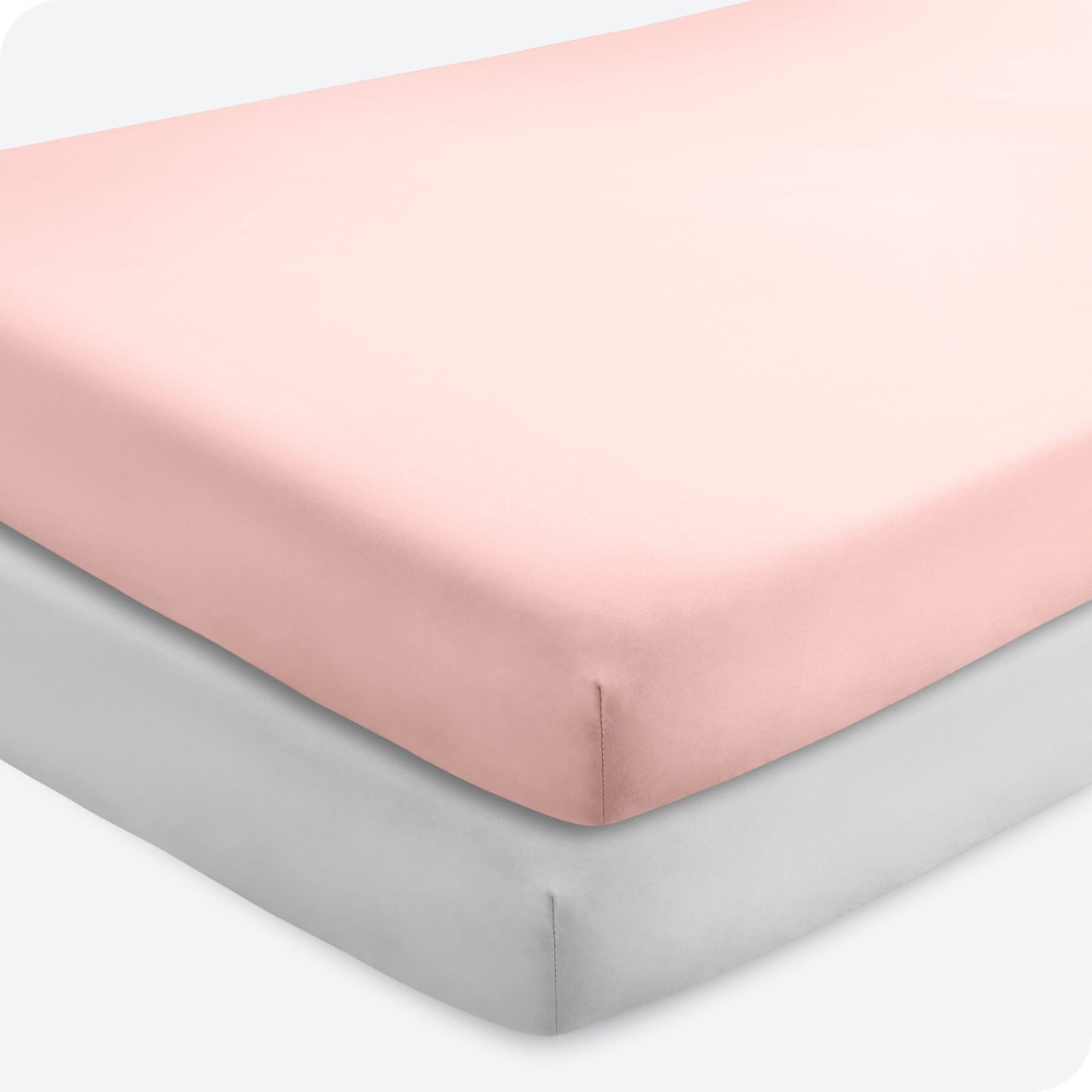 Bare Home Fitted Crib Microfiber Sheet