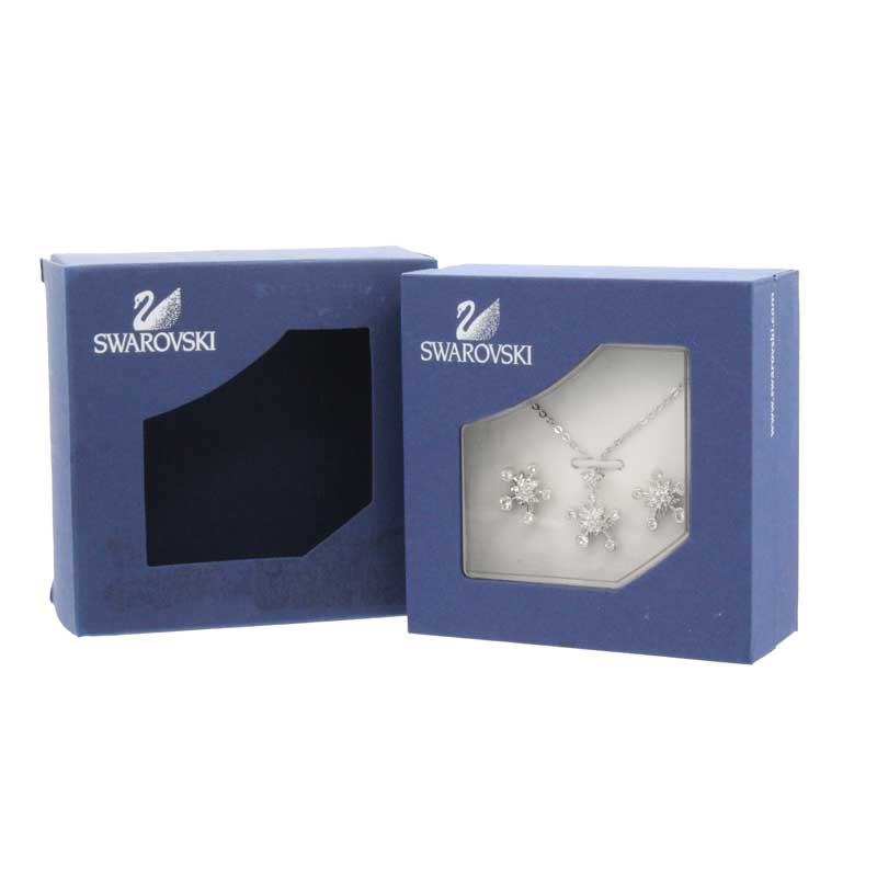 Swarovski Necklace & Earring Jewellery Set Holiday