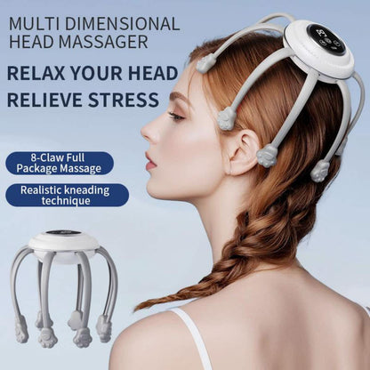 8-Claw Multi-Dimensional Head Massager