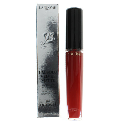 Lancome L'Absolu Velvet Matte Lipstick 181 Entracte (Blemished Box)