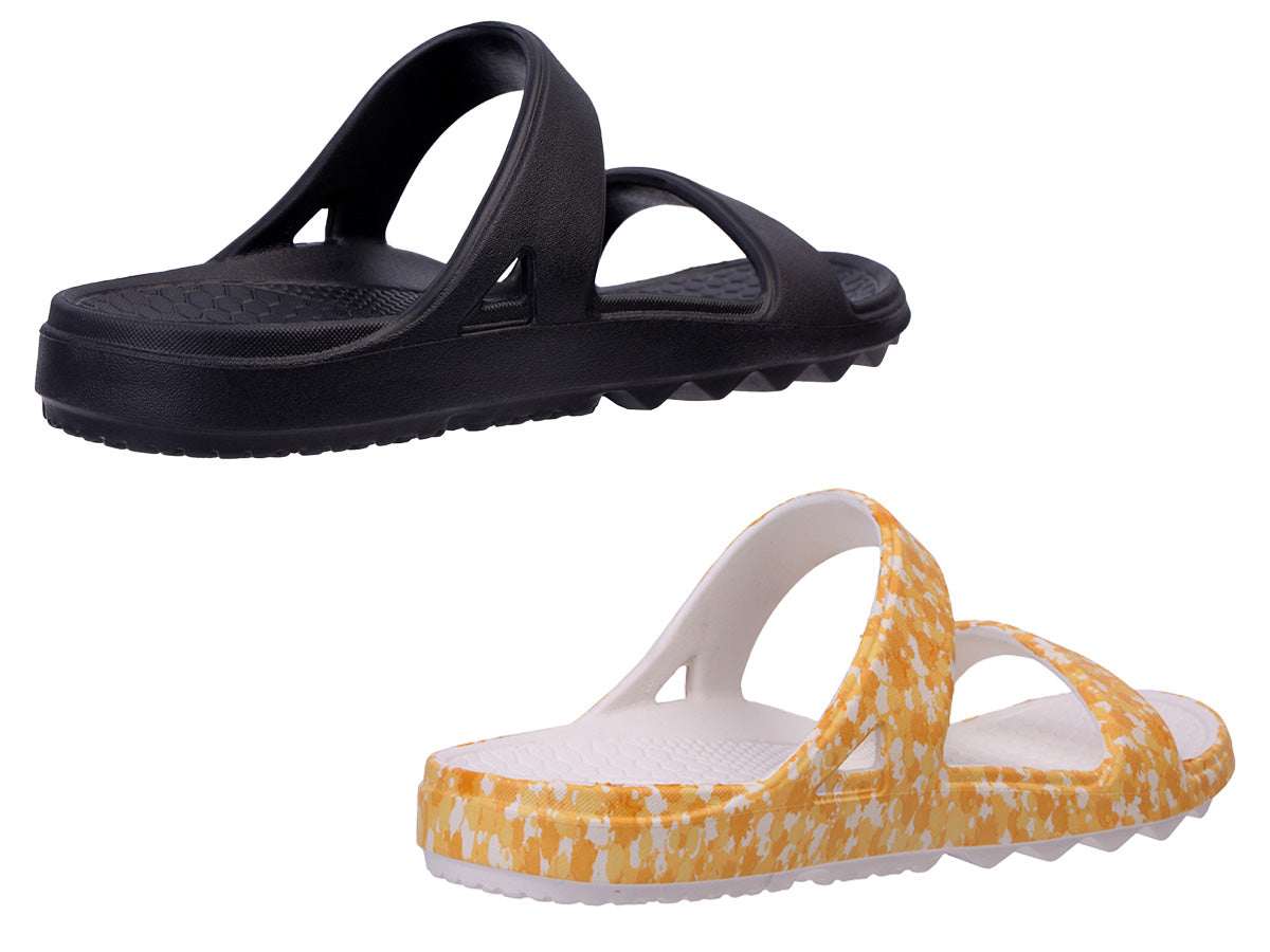 Fusion Slim Splash Sandals 2-Pack - Medium