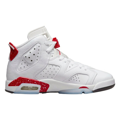 Air Jordan Youth Retro 6 Gs 'Red Oreo' Sneakers