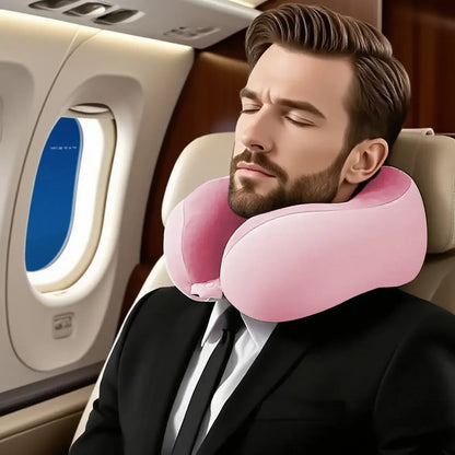 Ergonomic Double Peak U Neck Pillow