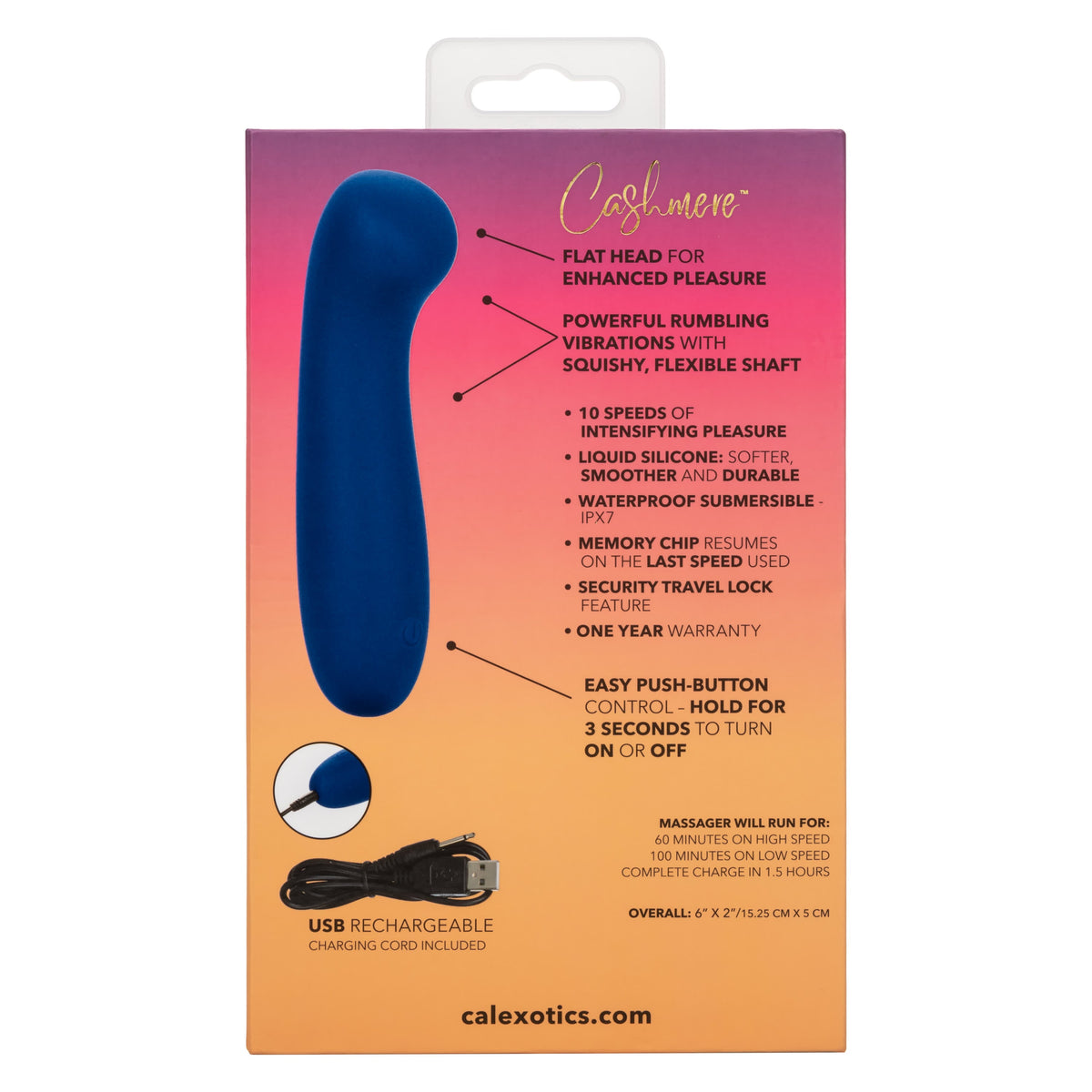 CalExotics Cashmere Satin G