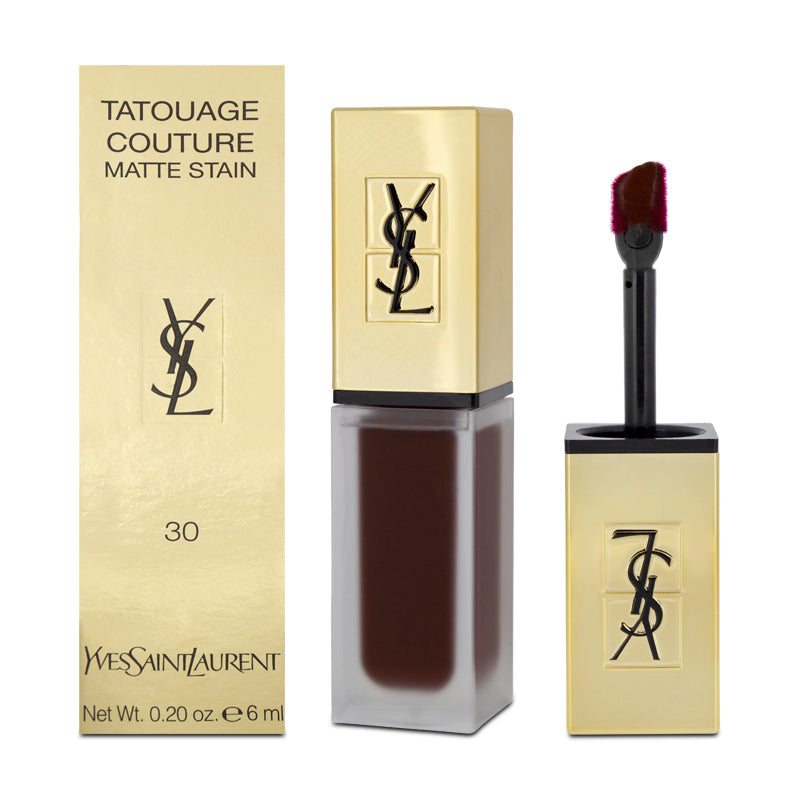YSL Tatouage Couture Matte Stain 30 Outrageous Red