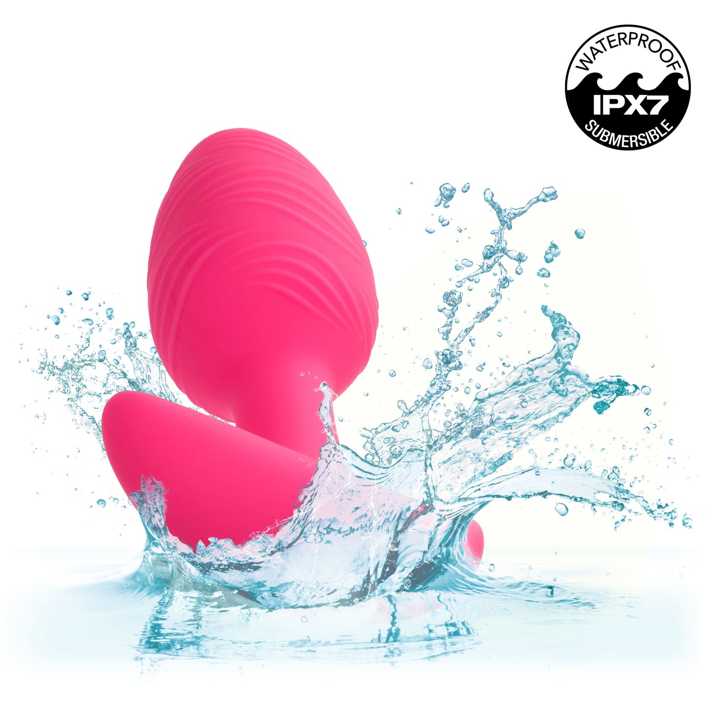 CalExotics Cheeky Vibrating Glow-In-The-Dark Butt Plug