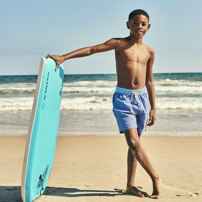 Fair Harbor Kid's Bayberry Swim Trunk - Blue Waves
