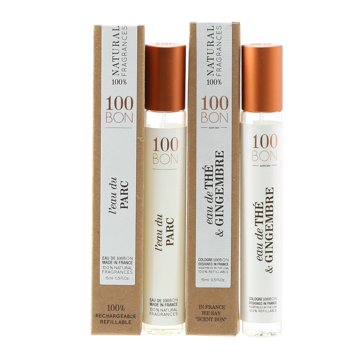 Duo 100 Bon Eau De Gingembre + L'Eau Du Parc