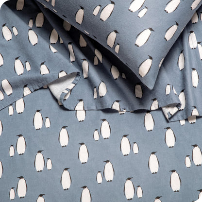 Bare Home  Double Brushed Cotton Flannel Sheet Set