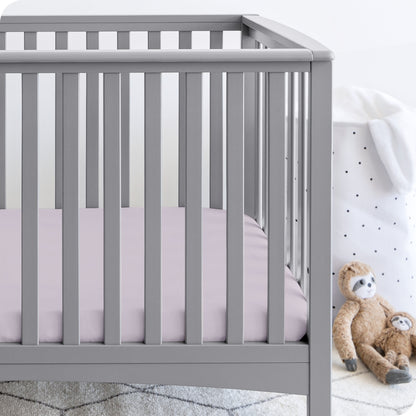 Bare Home Fitted Crib Microfiber Sheet
