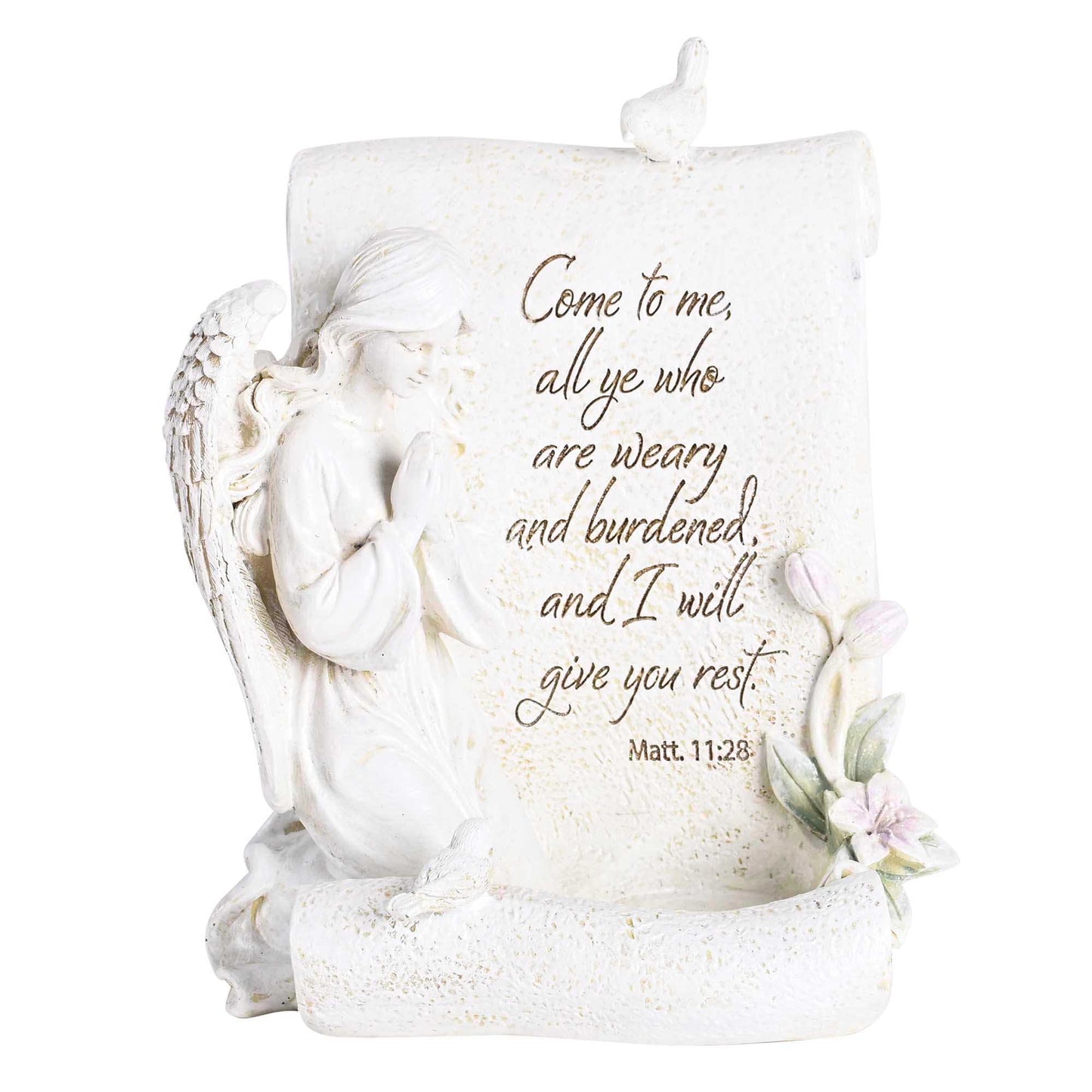 Angel Tealight Come To Me Matt. 11:28