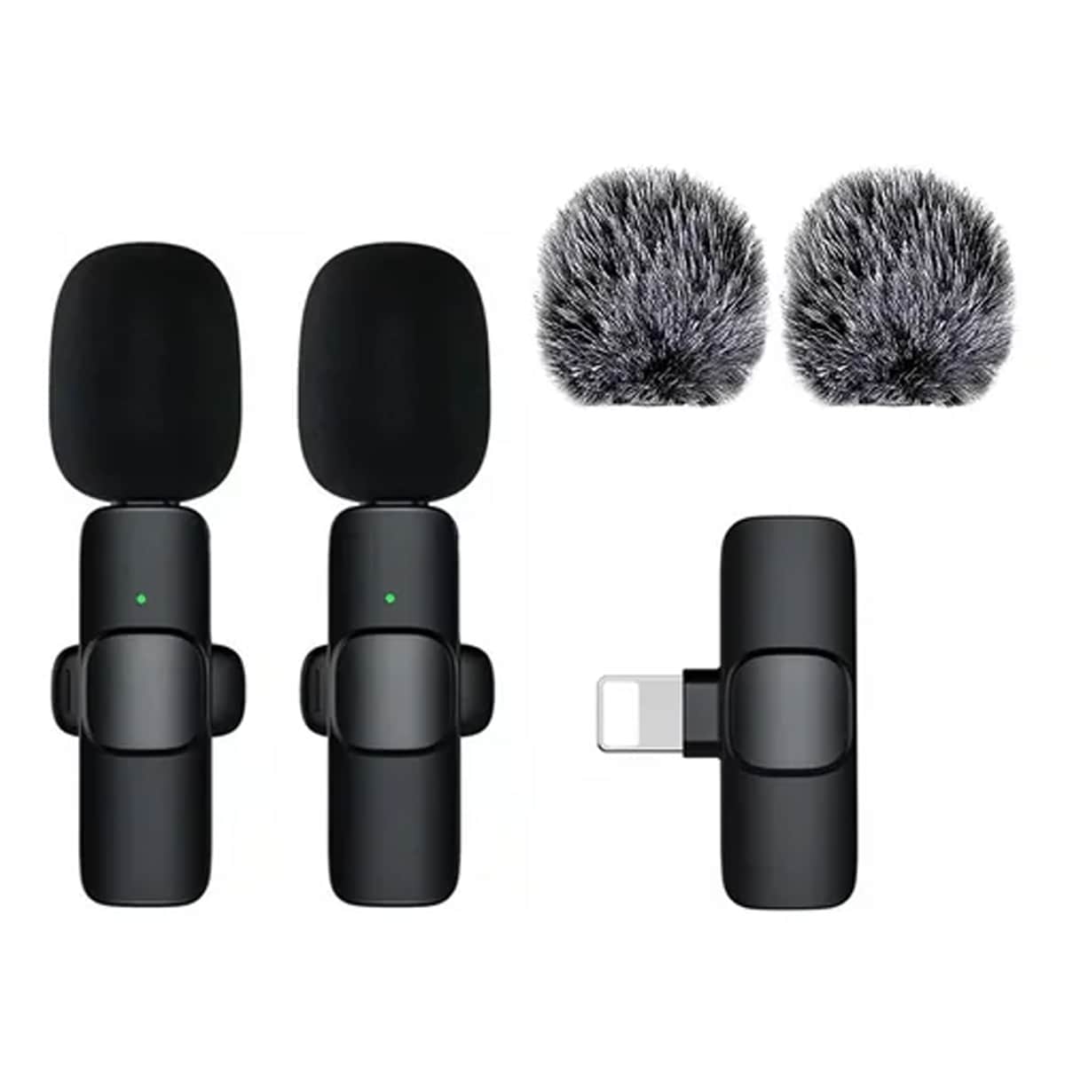 Dual Wireless Lavalier Microphone