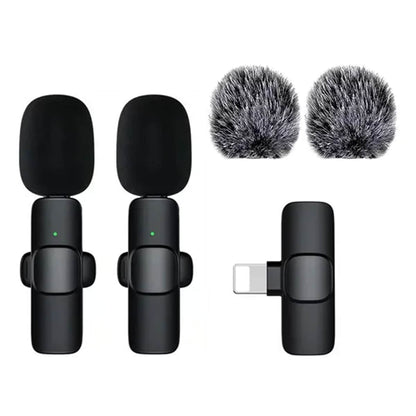 Dual Wireless Lavalier Microphone