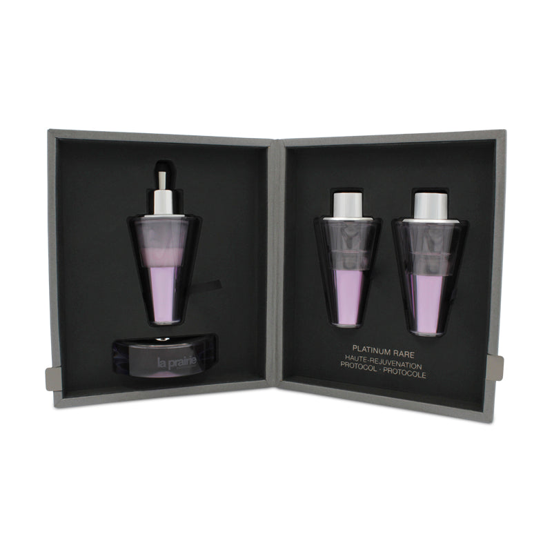 La Prairie Serum Platinum Rare Protocol Skincare Set 3 x 8ml (Clearance)