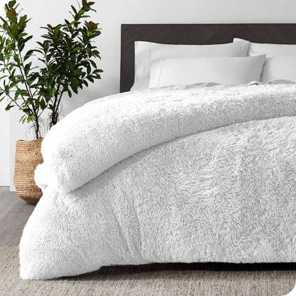 Bare Home Shaggy Duvet Cover