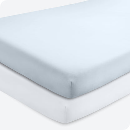 Bare Home Fitted Crib Microfiber Sheet
