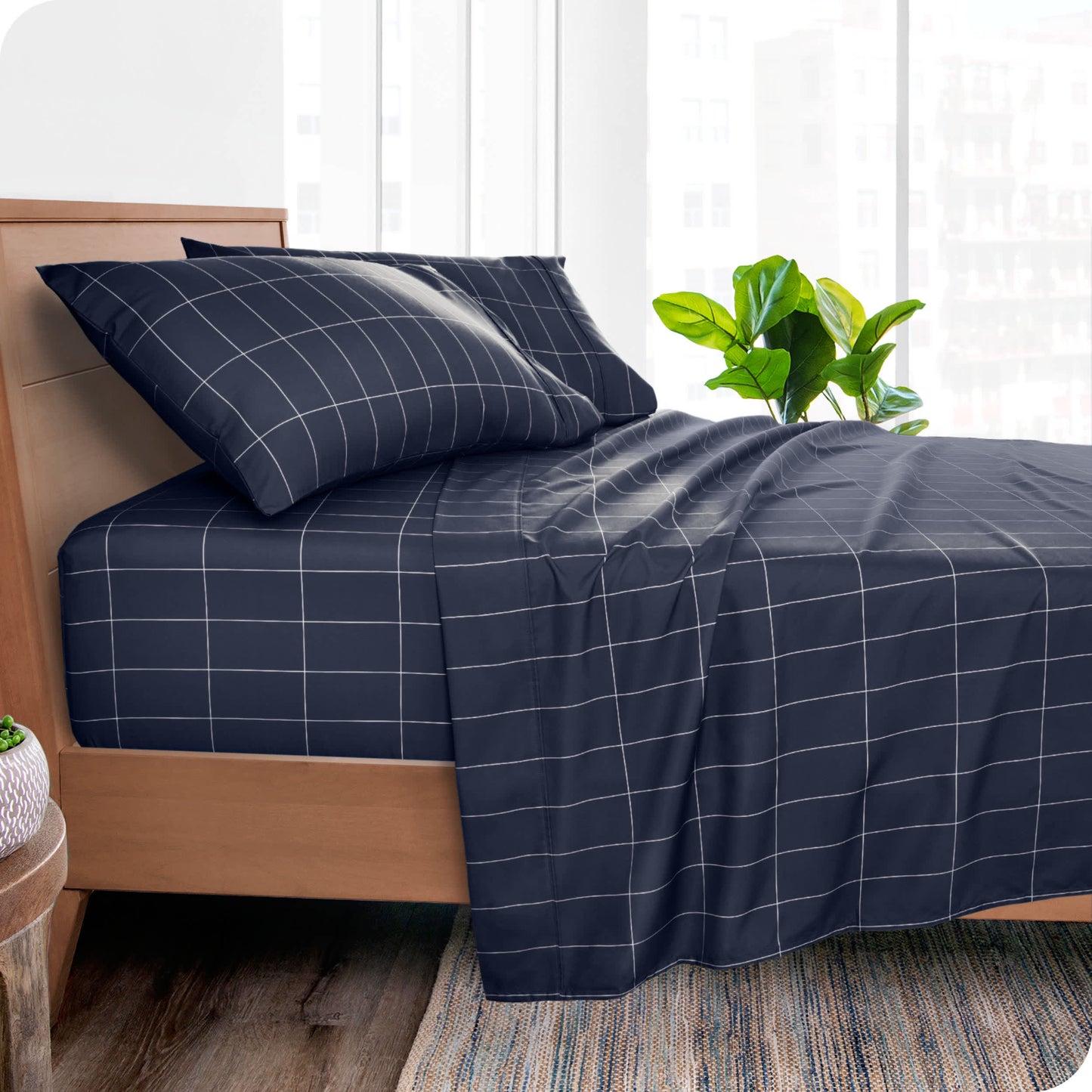 Bare Home 3-Piece Microfiber Sheet Set
