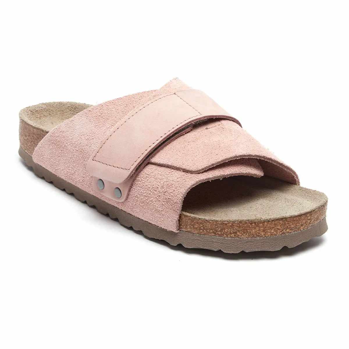 Birkenstock Kyoto Soft Footbed Nubuck Suede Leather Sandals