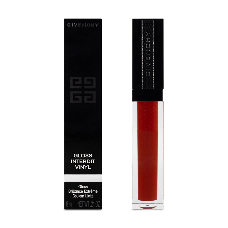Givenchy L'Interdit Vinyl Red Lip Gloss 12 Rouge Thriller