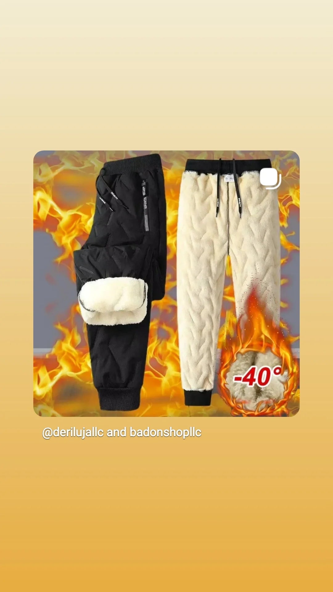 Men’s Winter Plush Fleece Pants – Ultra Warm Thermal Joggers