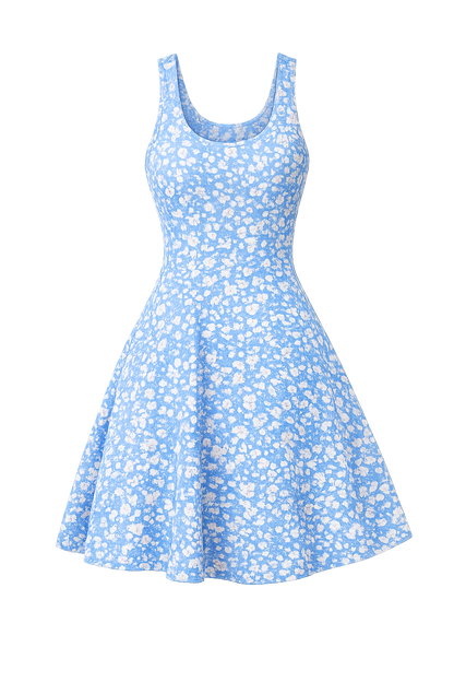 Women's Floral Spaghetti Strap Mini Sundress 2026