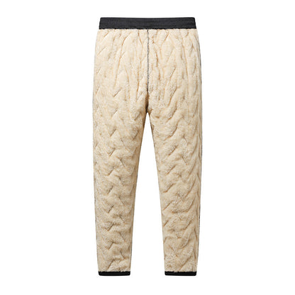 Men’s Winter Plush Fleece Pants – Ultra Warm Thermal Joggers