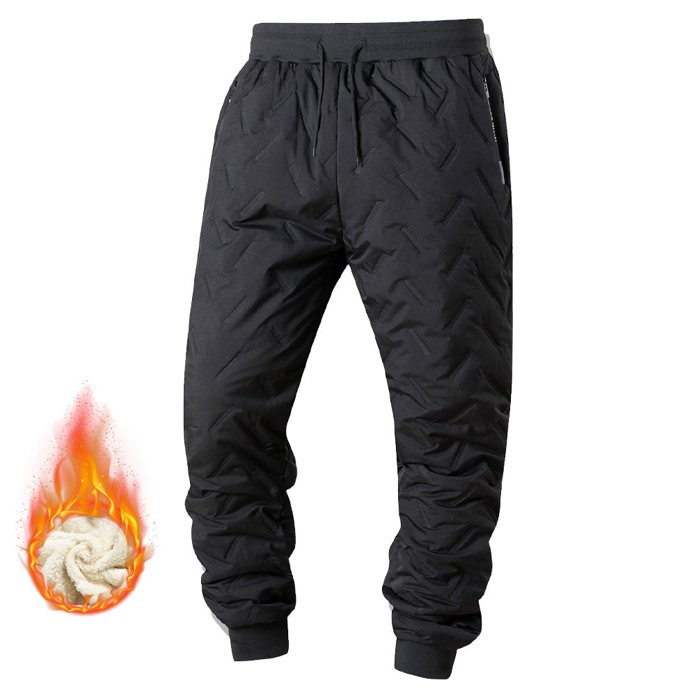Men’s Winter Plush Fleece Pants – Ultra Warm Thermal Joggers