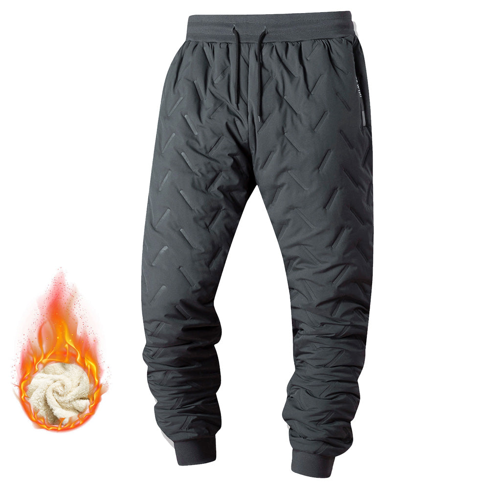 Men’s Winter Plush Fleece Pants – Ultra Warm Thermal Joggers