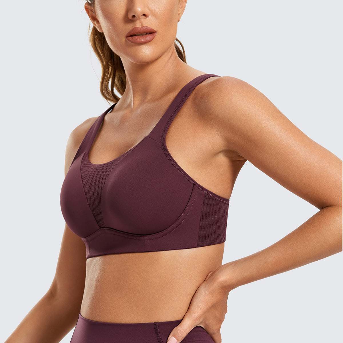Gentle Comfort High Impact Padded Sports Bra