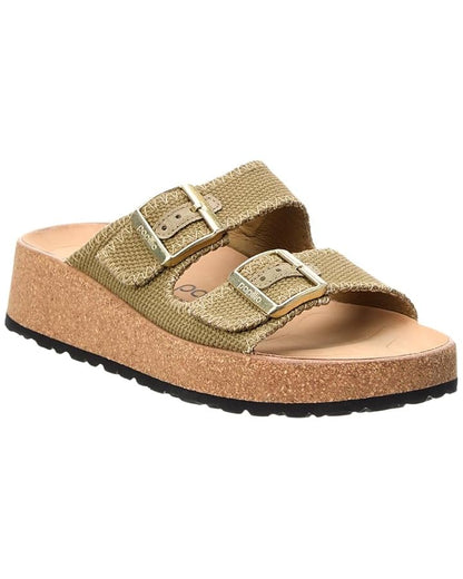Birkenstock Gabriela Natural Fibre Mix Faded Khaki