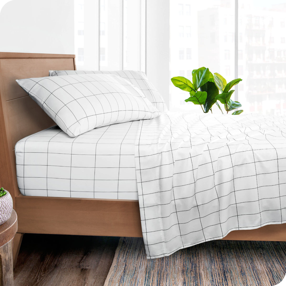Bare Home 3-Piece Microfiber Sheet Set