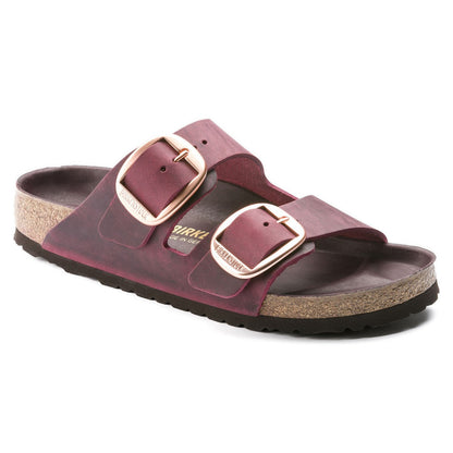 Birkenstock Arizona Big Buckle Oiled Leather Zinfandel