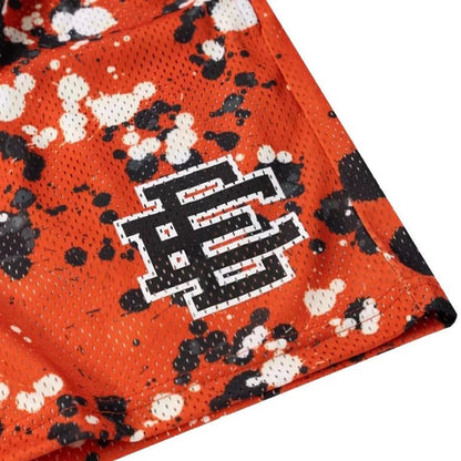 Eric Emanuel Men's Ee Basic Short Orange Splatter