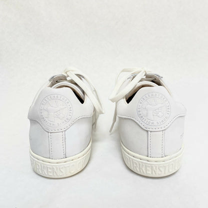 Birkenstock Unisex Levin Natural Leather White
