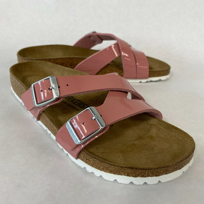 Birkenstock Unisex Yao Balance Nubuk Leather Old Rose