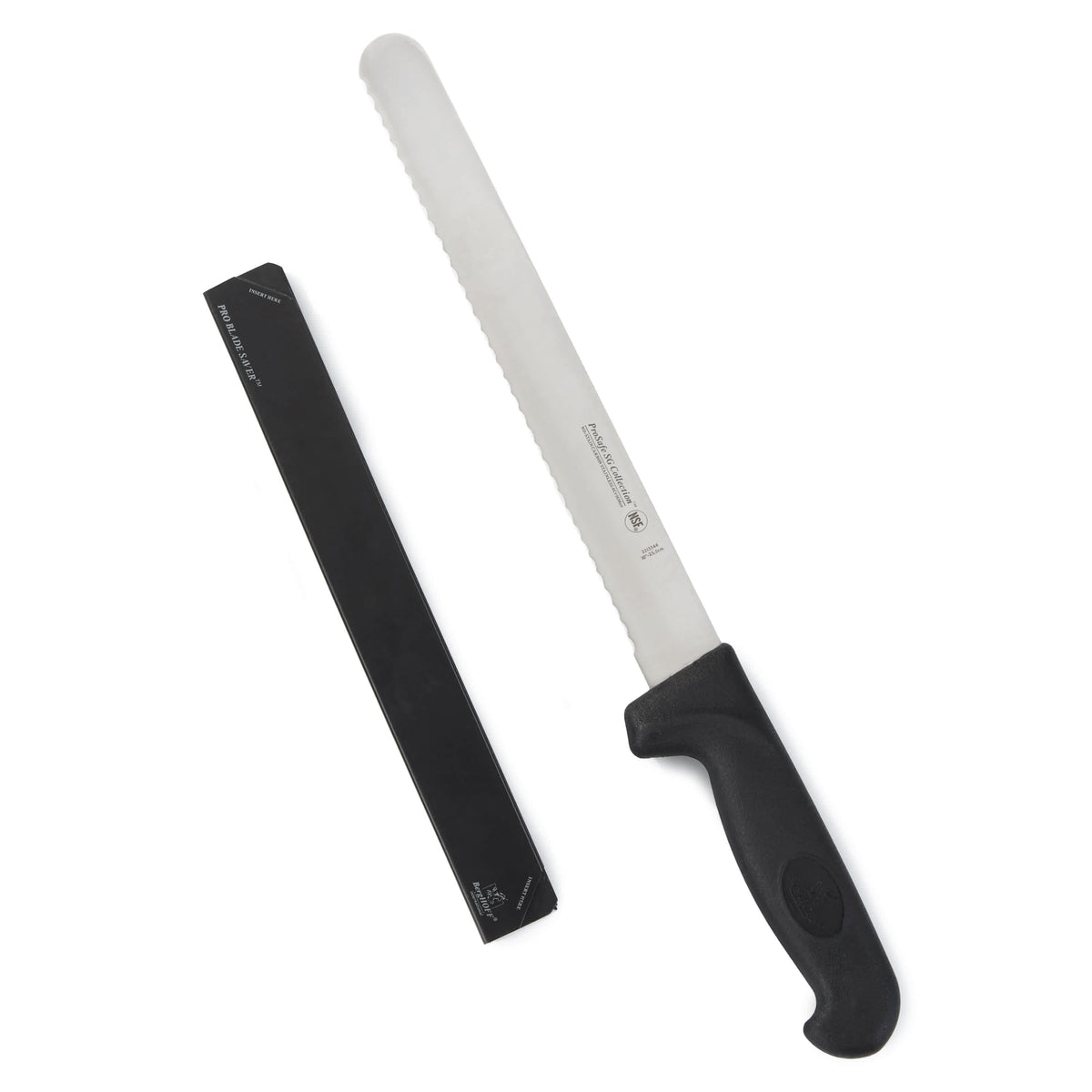 BergHOFF Soft Grip 10" Stainless Steel Scalloped Slicer