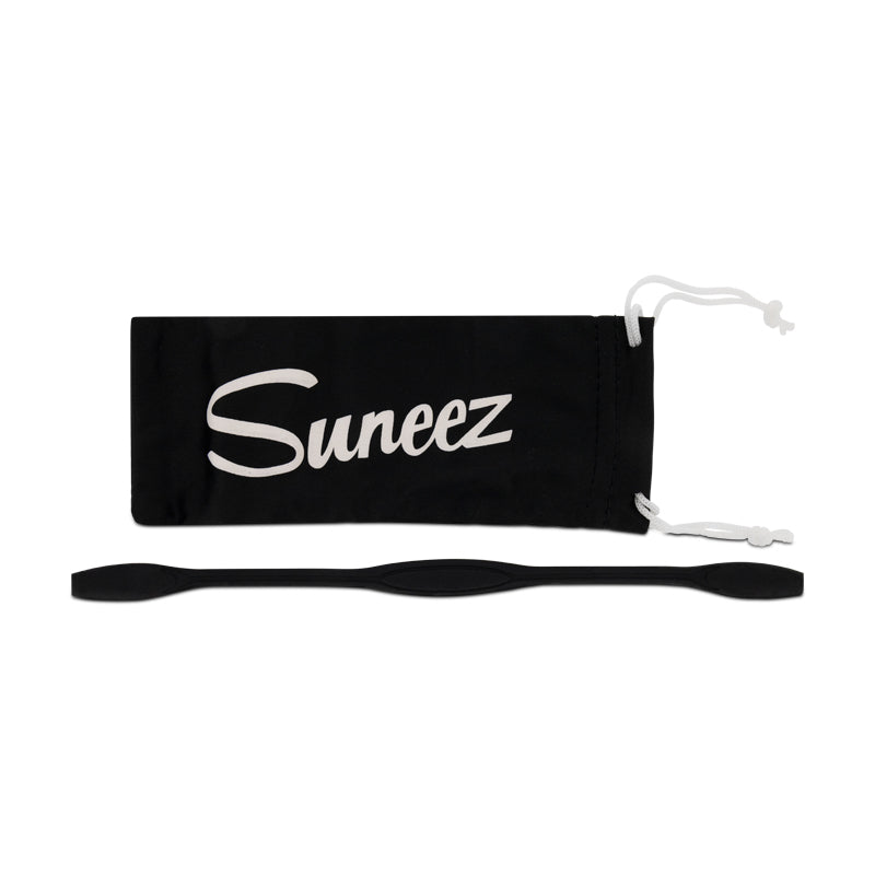 Suneez Polarised Kids Sunglasses Flexible Black 5-12 years