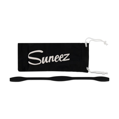 Suneez Polarised Kids Sunglasses Flexible Black 5-12 years