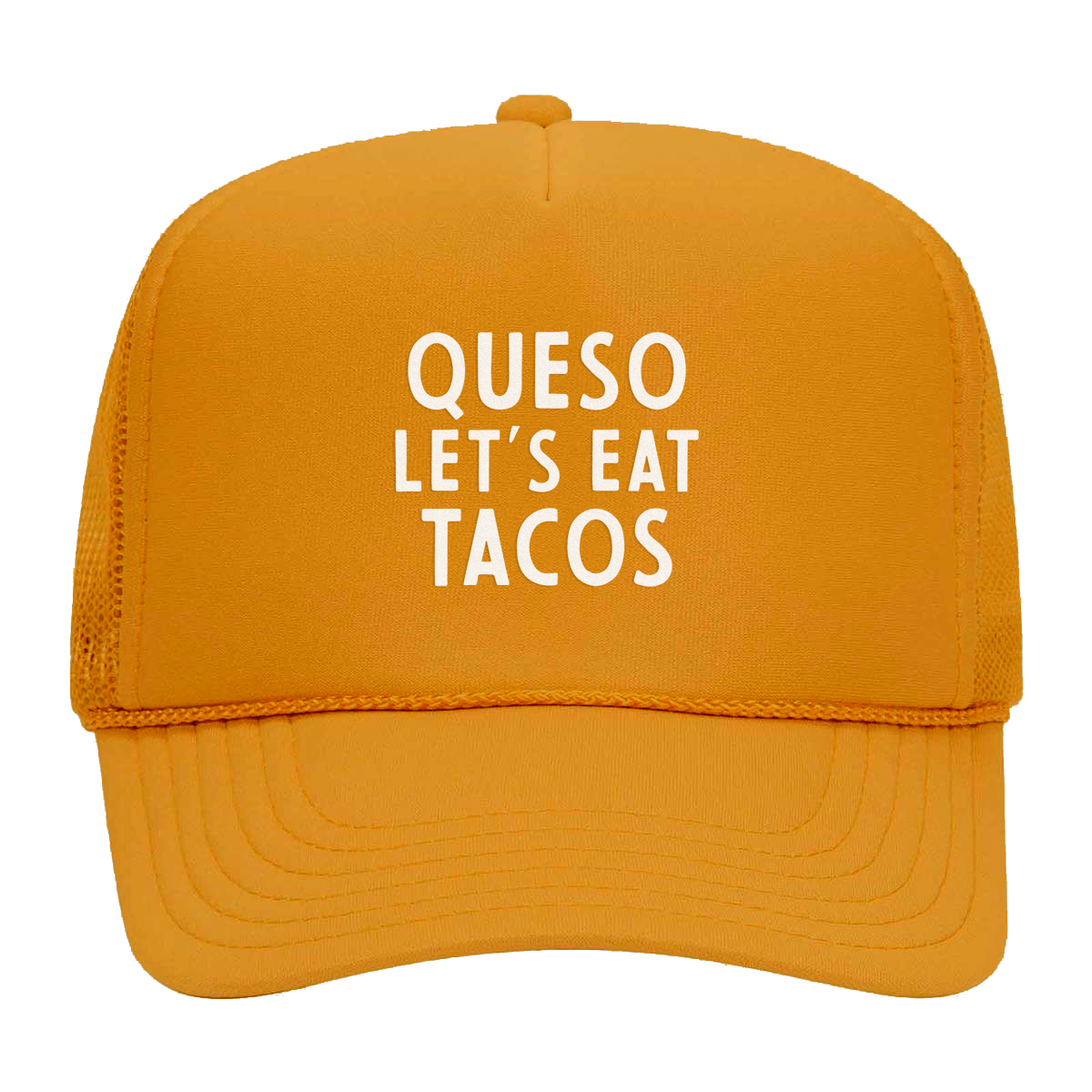 Frankie Jean Queso Let's Eat Tacos Foam Snapback